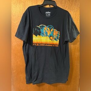 Marvel Avengers Infinity War Loot Crate Exclusive T-Shirt XL Black Graphic Tee